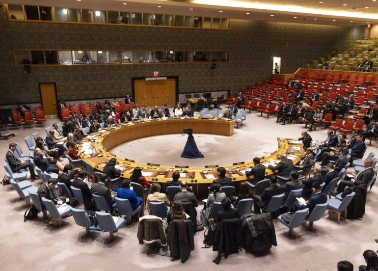 «المجموعة العربية» تدعو مجلس الأمن لتأييد نيل فلسطين عضوية كاملة بالأمم المتحدة