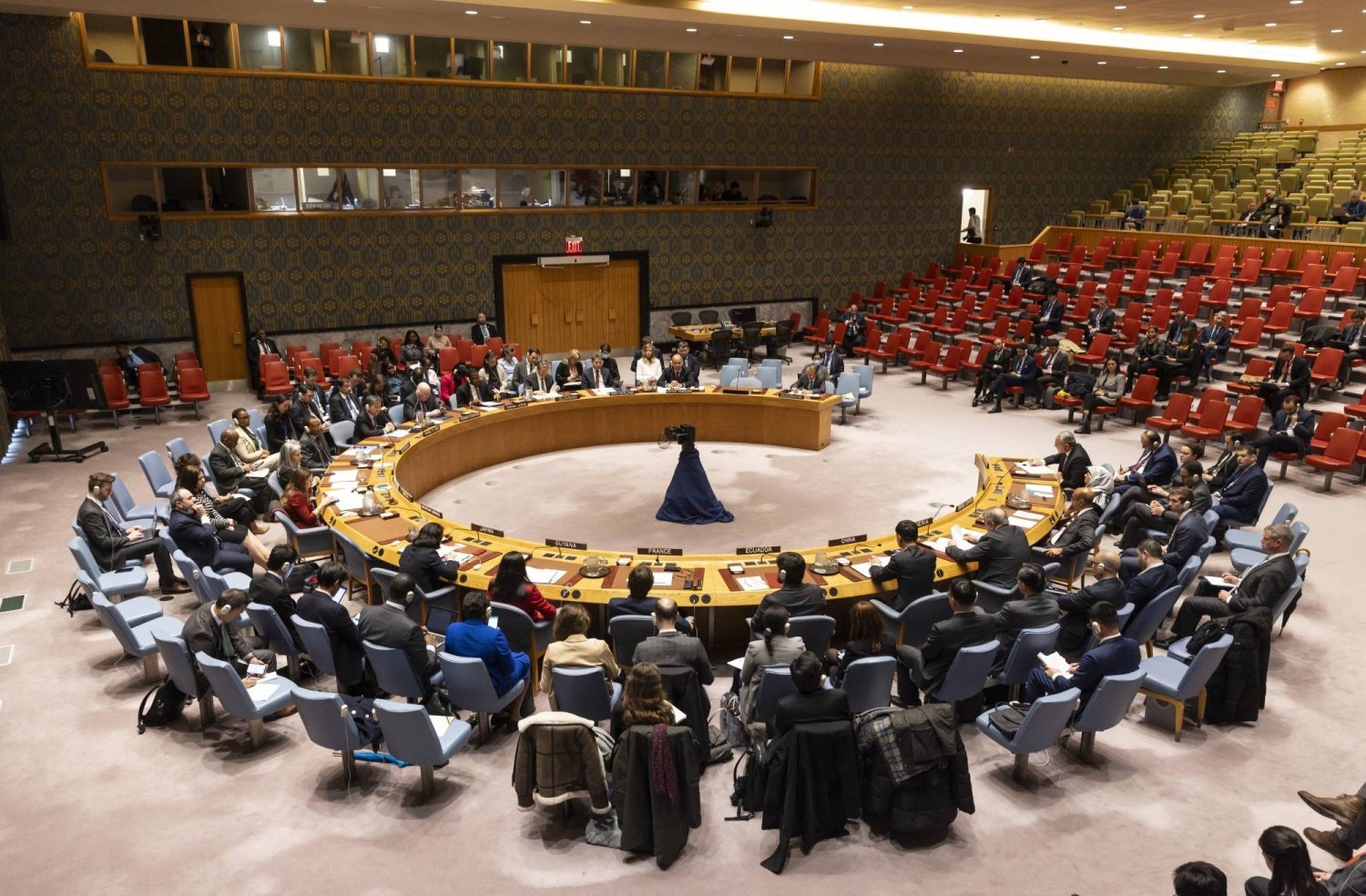 «المجموعة العربية» تدعو مجلس الأمن لتأييد نيل فلسطين عضوية كاملة بالأمم المتحدة
