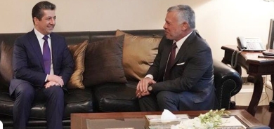 رئيس حكومة إقليم كوردستان يتلقى تهنئة بعيد الفطر من العاهل الأردني
