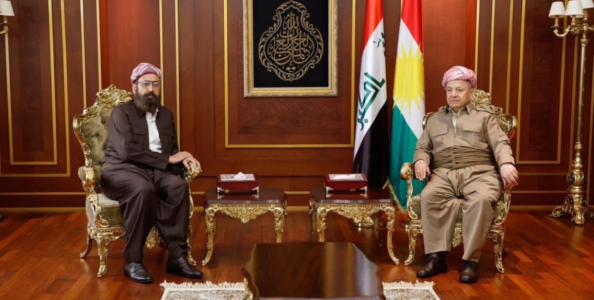 Kurdish Leader Masoud Barzani Reaffirms Support for Yezidi Minority Amid Delegation Meeting