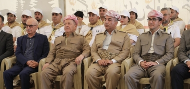 President Masoud Barzani Visits Youth Camp in Syrian Kurdistan, Emphasizes Development Initiatives