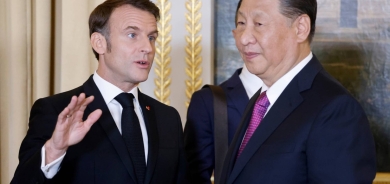 الرئيسان الصيني والفرنسي يدعوان لـ«تنفيذ ملموس» لحل الدولتين