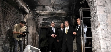 Kurdistan Region Prime Minister Expresses Gratitude to Teams for Controlling Bazaar Fire