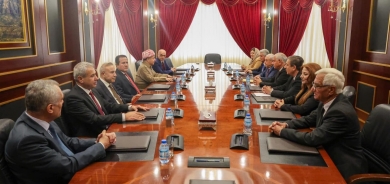 Kurdish Leader Masoud Barzani Meets with Kurdish National Council Delegation to Discuss Syrian Kurds' Challenges