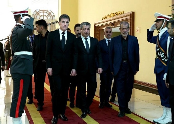 High-level delegation from the Kurdistan Region attends the funeral of Iran’s late President