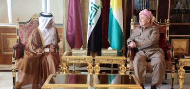 KDP President Masoud Barzani Meets Qatari Delegation to Discuss Regional Stability and Bilateral Relations