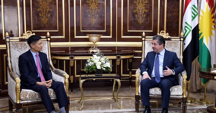 KRG Prime Minister Meets the Ambassador of Korea