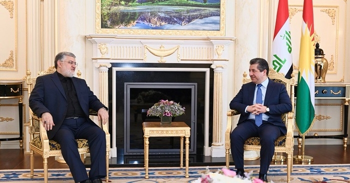 PM Masrour Barzani receives Iranian provincial delegation