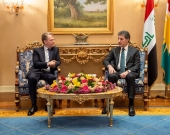 Kurdistan Region President Nechirvan Barzani Meets with French Ambassador, Discusses Parliamentary Elections and Bilateral Relations