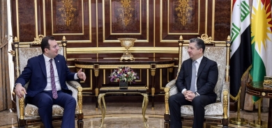 Kurdistan Prime Minister Masrour Barzani Meets New Turkish Consul General