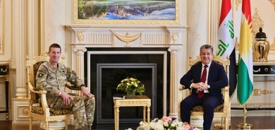 KRG Prime Minister Meets with the Commander of Operation Inherent Resolve