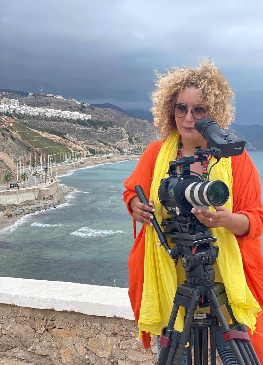المخرجة المغربية فاطمة الجبيع ل كولان: اتمنى انتاج فلم وثائقي عن الثقافة و الفن الكوردي