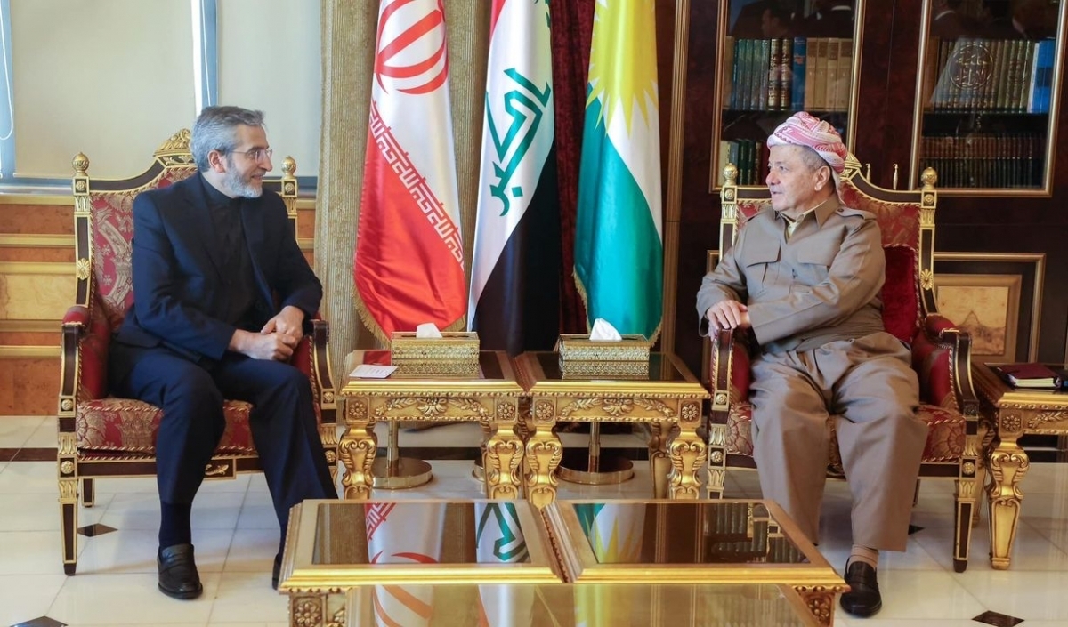 President Masoud Barzani and Iranian Acting Foreign Minister Ali Bagheri Kani Discuss Enhanced Bilateral Relations