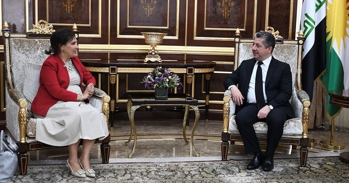 KRG Prime Minister Meets with UNFPA Regional Director
