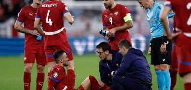 مدرب صربيا: نخشى إصابة كوستيتش في أربطة الركبة