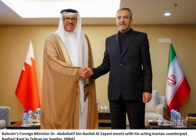 Bahrain and Iran Begin Talks on Resuming Political Relations