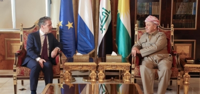الرئيس بارزاني يستقبل السفير الهولندي لدى العراق