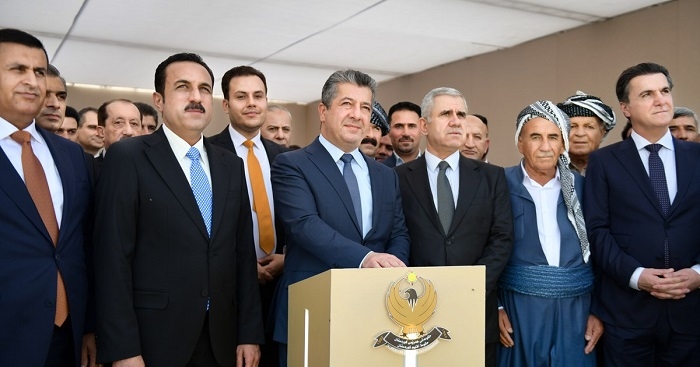 KRG Prime Minister Inaugurates Qushtapa Silo