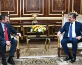 مسرور بارزاني يستقبل سفير جمهورية التشيك لدى العراق