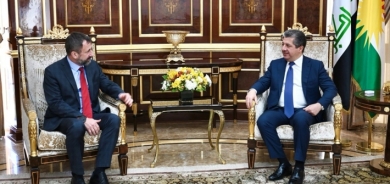 مسرور بارزاني يستقبل سفير جمهورية التشيك لدى العراق