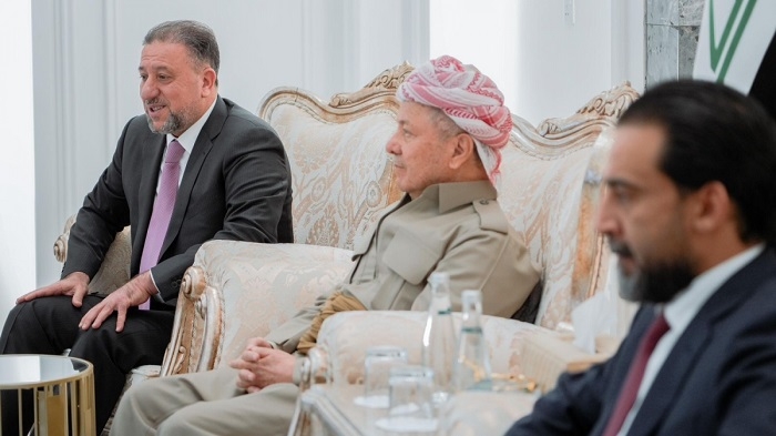 President Masoud Barzani Meets with Sunni Leaders in Baghdad