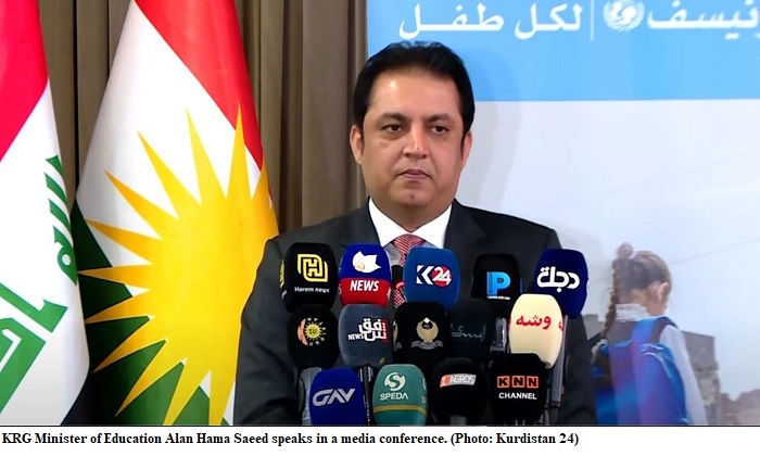 KRG Reintegrates Over 12,000 Children into Education System