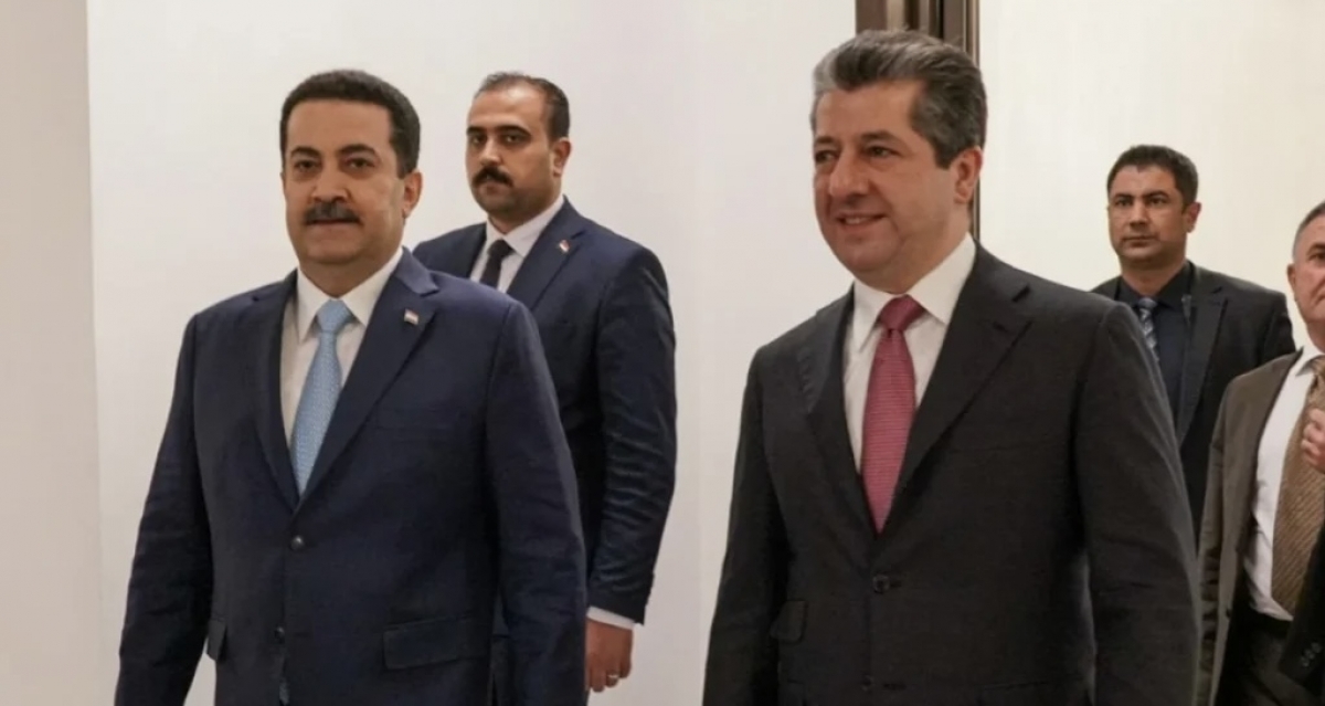 Kurdistan Region Prime Minister Discusses Salaries of Security Forces with Iraqi Counterpart