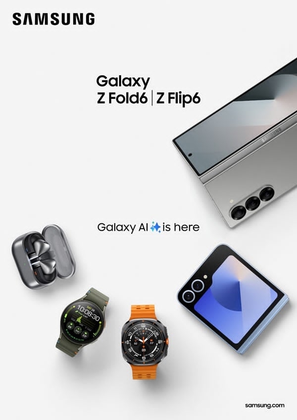 سامسونج تضع تعريفاً جديداً للابتكار مع إطلاق هاتفي Galaxy Z Fold6  و Galaxy Z Flip6