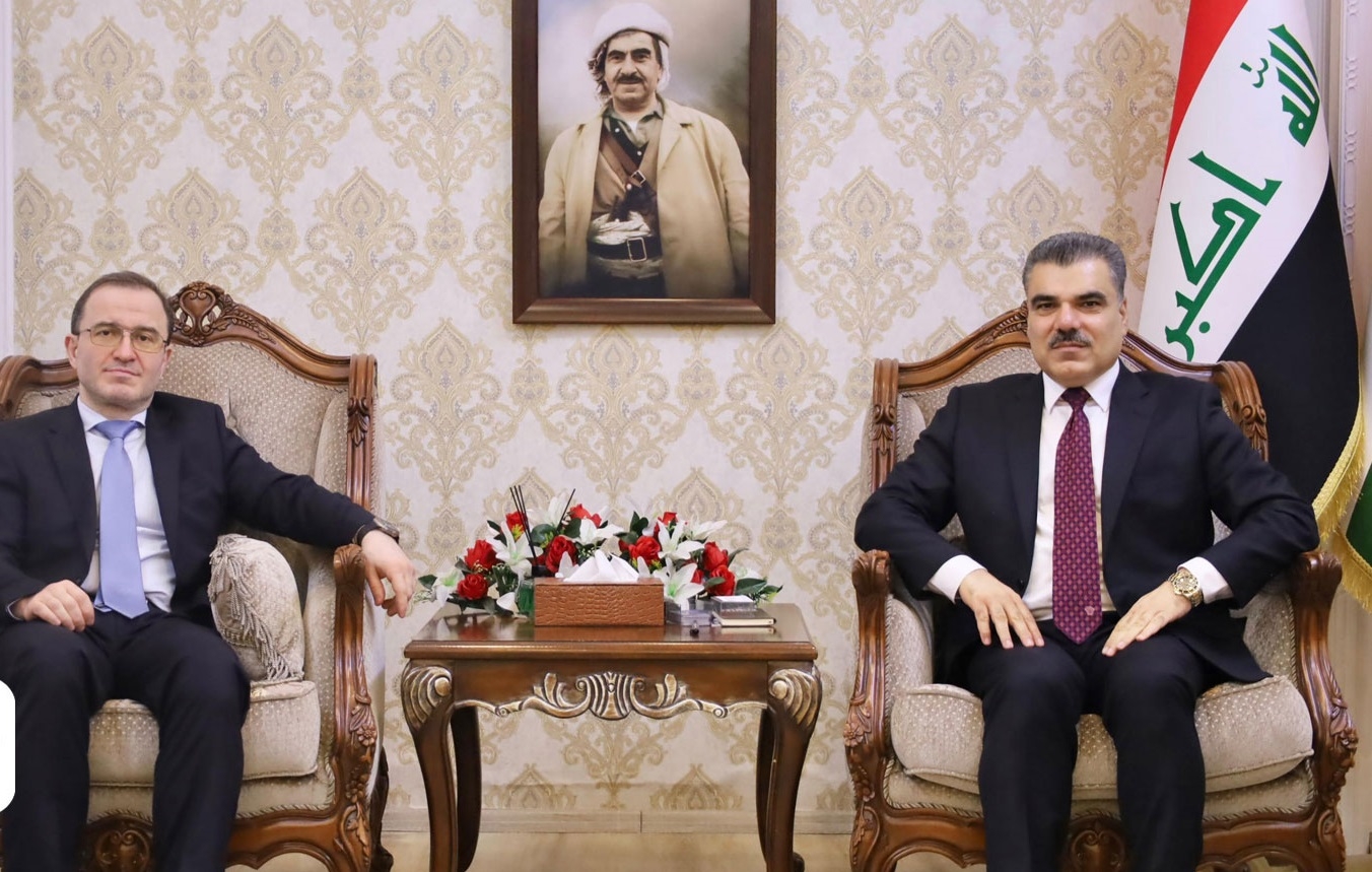 ممثل حكومة كوردستان ببغداد والسفير الروسي يبحثان عدداً من القضايا