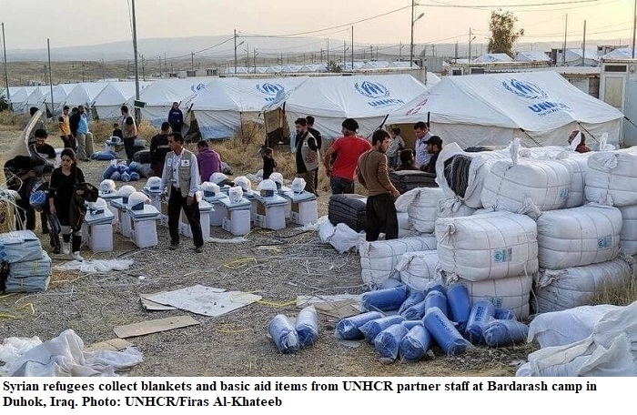 UNHCR Welcomes $1 Million Donation from Switzerland to Aid Displaced Iraqis