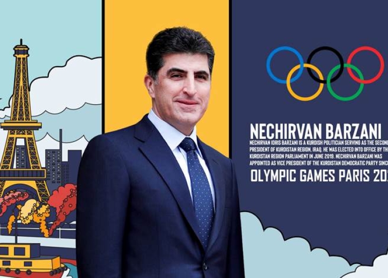President Nechirvan Barzani to Attend 2024 Olympic Games Opening Ceremony in Paris