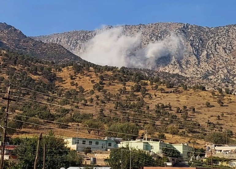الدفاع التركية تعلن تدمير 25 موقعا للعمّاليين في غارات جوية نفذتها بإقليم كوردستان