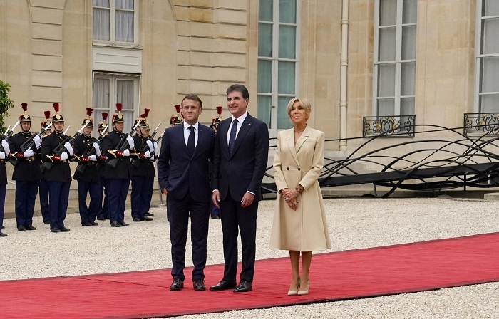 President Nechirvan Barzani attends the opening of the Paris Olympics
