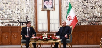 President Nechirvan Barzani meets with the Speaker of the Islamic Consultative Assembly