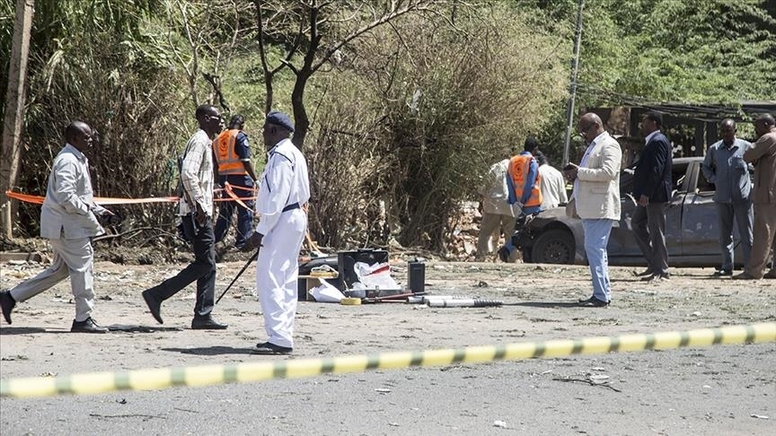 هێرشێکی فڕۆکەی بێفڕۆکەوان بۆ سەر مەراسیمێک کە سەرۆکی ئەنجومەنی سەروەری سودان ئامادەی بوو