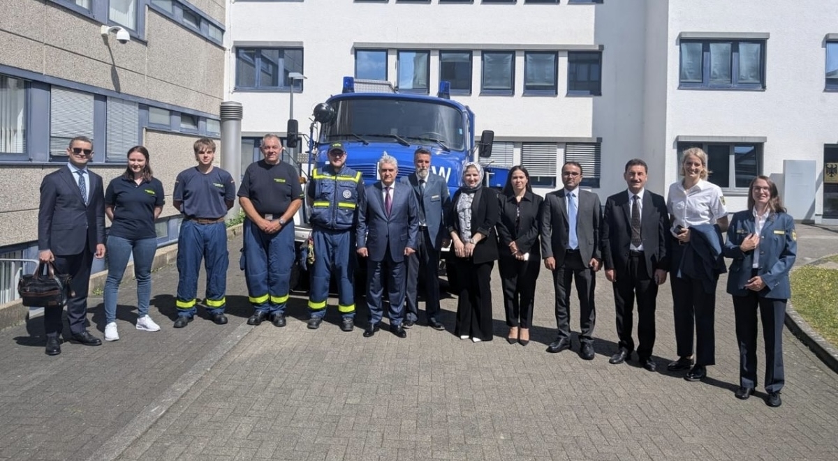 Kurdistan Region’s Interior Minister Visits German Federal Agency for Technical Relief to Enhance Cooperation