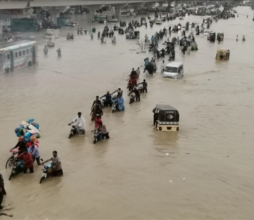 بەهۆی لافاو لە پاکستان؛ ٢٠٩ کەس گیانیان لەدەستدا