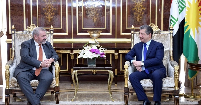 KRG Prime Minister Discusses Reforms and Cooperation with EU Diplomat