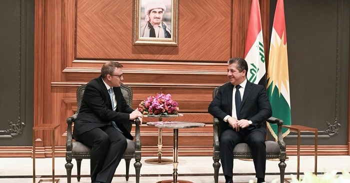 KRG Prime Minister Welcomes New Ambassador of Türkiye