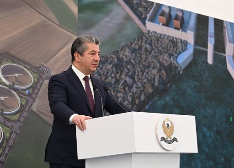 KRG Prime Minister Masrour Barzani Launches Emergency Water Project to Solve Erbil’s Decades-Long Water Crisis