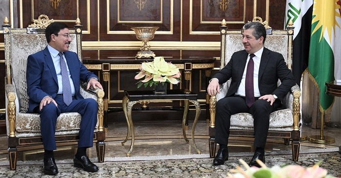 KRG Prime Minister Masrour Barzani Discusses Banking Reforms with Central Bank of Iraq Governor