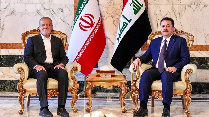 Iranian President Masoud Pezeshkian Arrives in Baghdad for Landmark Visit, Set to Strengthen Iraq-Iran Relations