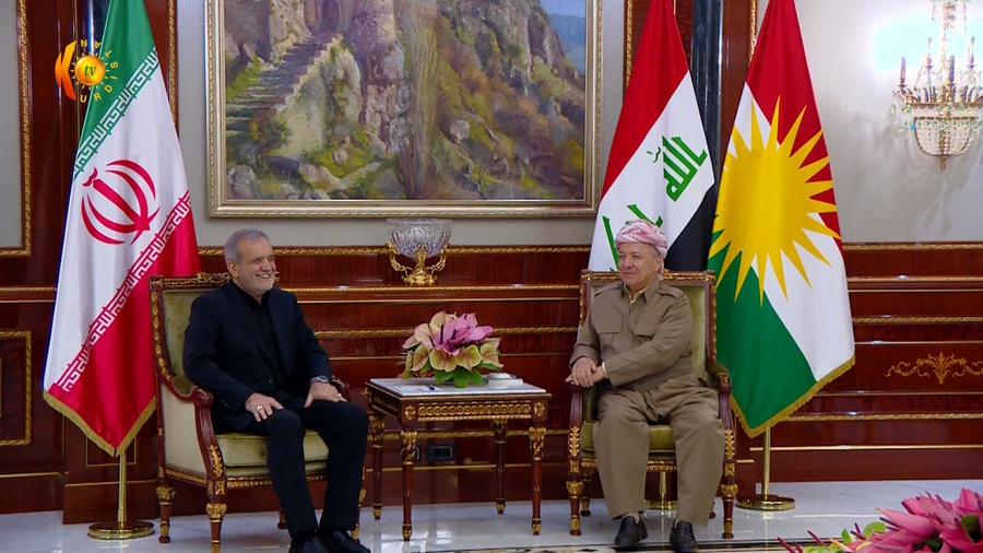 Kurdish Leader Masoud Barzani Invited to Visit Tehran by Iranian President