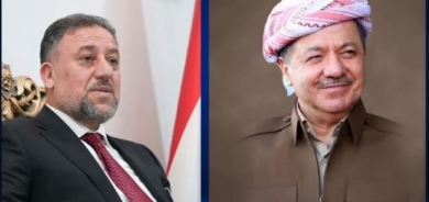 Sunni Leader Khamis al-Khanjar Praises Kurdish Leader Masoud Barzani for Welcoming Arab Refugees in 2014