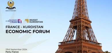 French-Kurdistan Economic Forum Kicks Off in Paris