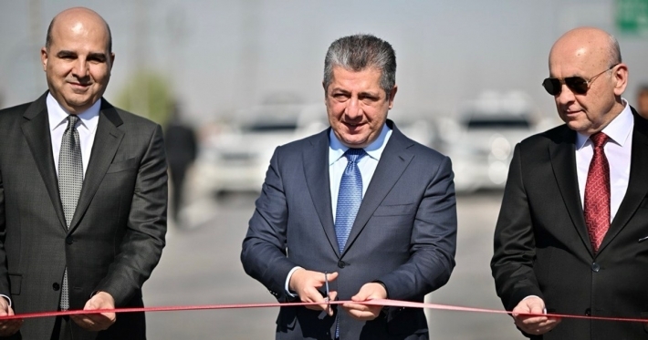 PM Masrour Barzani Inaugurates New Road Linking Erbil-Duhok Highway to Highway 120