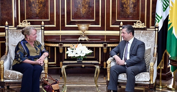 KRG Prime Minister Welcomes the Ambassador of the Netherlands