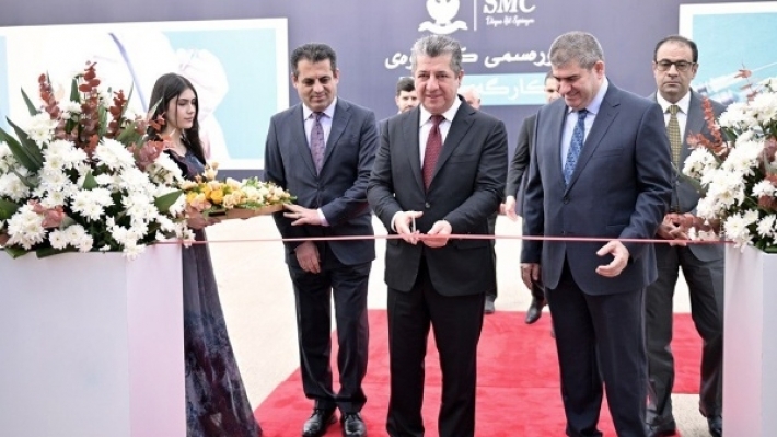 Kurdistan Region PM Masrour Barzani Inaugurates SMC Syringe Production Factory