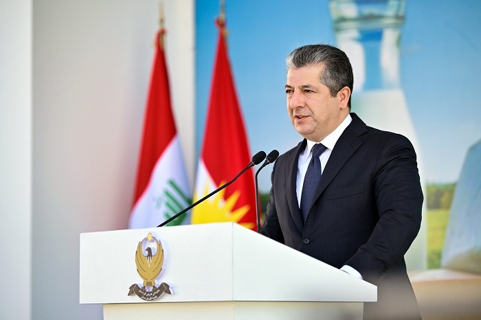 Prime Minister Masrour Barzani Inaugurates Largest Livestock and Dairy Project in Kurdistan