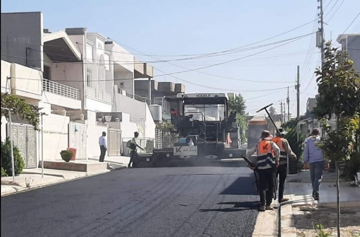 بكلفة 117 مليون دينار.. تنفيذ مشروع خدمي في ناحية داره‌تو